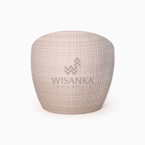 Terrace Round Chair - Outdoor Patio Rattan Furniture rear