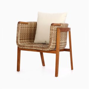 Arka Terrace Chair - Outdoor Rattan Patio Furniture perspecive
