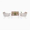 Clarendon Living Set - Outdoor Rattan Patio Furniture