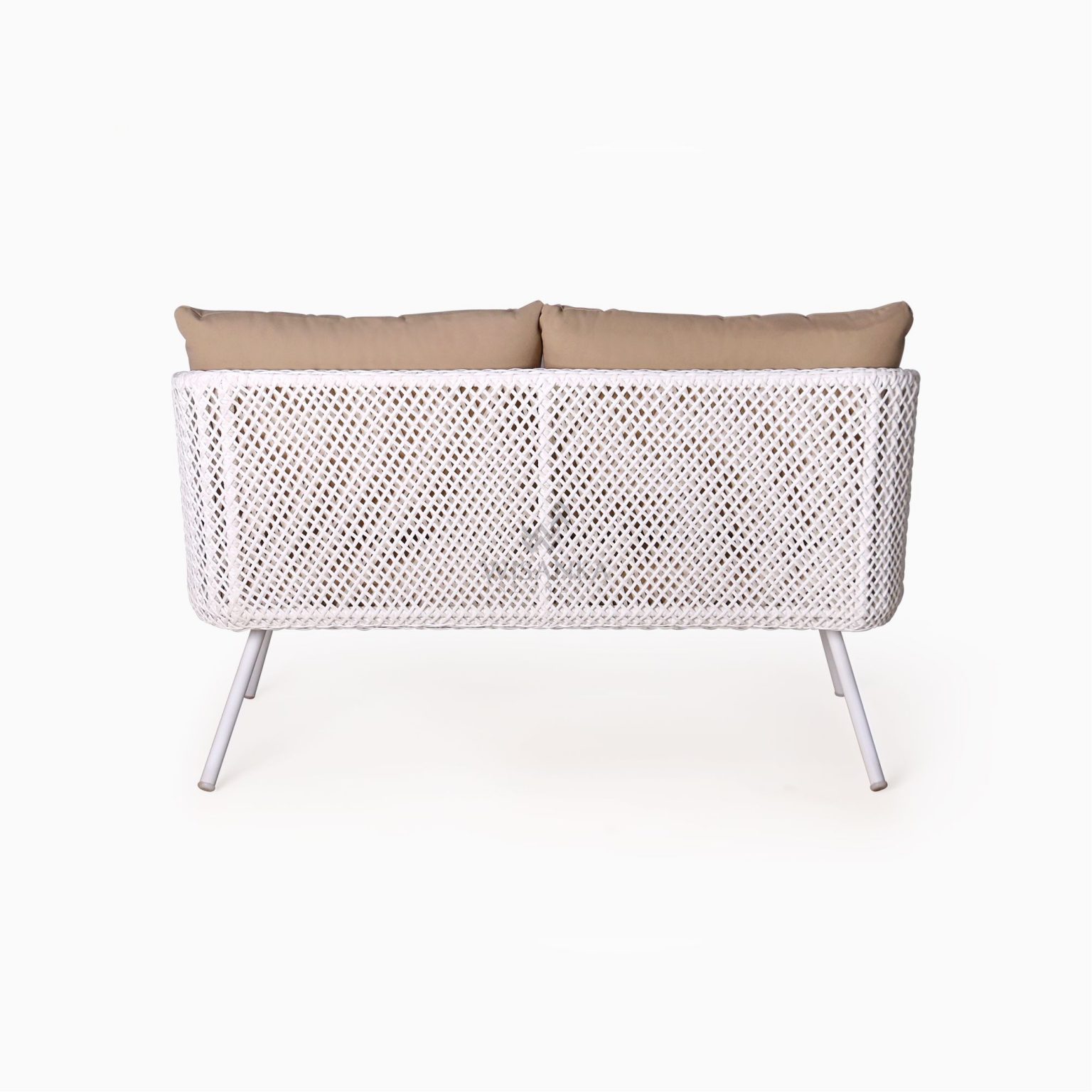 Clarendon Sofa 2 Seater - Outdoor Rattan Patio Furniture rear