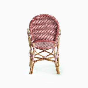Clementine bistro chair - Rattan Garden Furniture rear