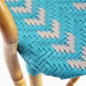 Fae Bistro Chair - Outdoor Rattan Patio Furniture deTail 1