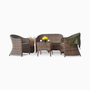 Molde Living Set - Outdoor Garden Rattan Furniture