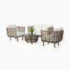 Sissy Living Set - Outdoor Garden Rattan Furniture