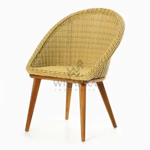 Lira Chair - Barrel Back Dining Chairs - perspective