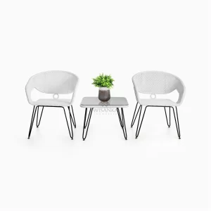 Gourmet Balcony Set - Barrel Back Dining Chair