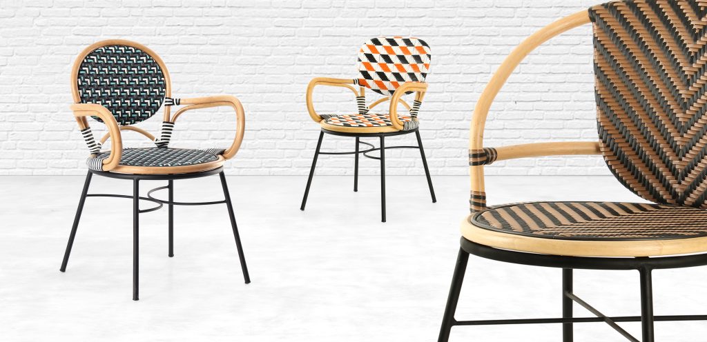 Bistro Chair Synthetic Rattan Furniture