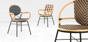 Bistro Chair Synthetic Rattan Furniture